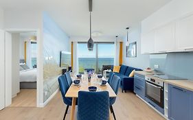 HS Apartamenty Hevenia Sun widok na morze